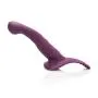 CalExotics Her Royal Harness Mutual Pleasure Silicone G-Spot Me2 Probe, Purple