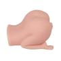 Pnongqing Love Doles Mens Realistic Male and Female Adult Toys Best Gift Lovers Bedroom Self Pleasure SiliconeФ with 2 Soft and Elastic Channels (Color : Skin)