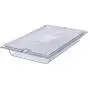 Carlisle 10200B07 StorPlus Full Size Food Pan, Polycarbonate, 2.5" Deep, Clear