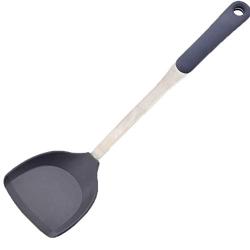 Silicone Kitchen Cooking Spoon Shovel Stainless Steel Silicone Kitchenware Special Spatula High Temperature Cooking Shovel Spoon