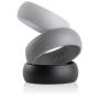 Swagmat Silicone Wedding Ring for Men ? 3 Packs & Singles ? Black, Grays & Blue - 8.7mm Wide: Leading Brand for Comfort of Rubber Wedding Bands for Men - 2 mm Thickness