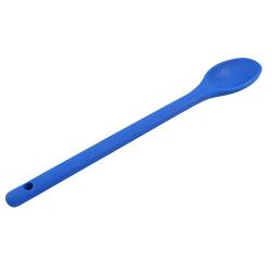 LoveAloe Kitchen Spoon Silicone Large Handle Long Cooking Mix Spoon Silicone Food Grade Kitchenware,Blue