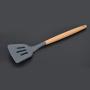 Silicone Wooden Handle Kitchen Set 8 Piece Non-stick Spatula Tool Set Cooking Utensils Kitchen Utensil Set