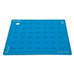 The Kosher Cook KCKH3020D Silicone Trivet, Blue/Dairy, 1-Piece