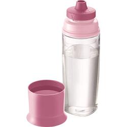 Maped Picnik Concept Adult Spillproof Water Bottle, 16.9 oz, Tender Rose (871801)