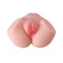 Yamad 3D Realistic Dolls Adult Toys Lifelike Silicone Waterpoof Love Doles for Man Men, Privacy Package (Color : Skin)