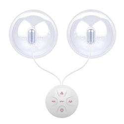 JIELUO Rechargeable Ni-pple Massager Breast Chest Stimulator Enhancer Toys Women ，with Retail Box 10 Speed ?ípplè Modes Electric Pump Sucker