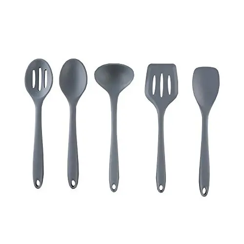 Kitchenware Set Non-stick Cooking Spoon Shovel - Food Grade Silicone Kitchen Gadget, 5 Piece Set Kitchenware Set, 5-piece set