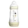 MAM Baby Bottles for Breastfed Babies, MAM Baby Bottles Anti Colic, White, 9 Ounces, 1-Count