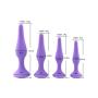 MXJYB Four Sets of Luxury Silicone Plug Training Device Entertainment Toys Beads for Beginners, Purple MXJYB (Color : Purple)