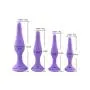 MXJYB Four Sets of Luxury Silicone Plug Training Device Entertainment Toys Beads for Beginners, Purple MXJYB (Color : Purple)