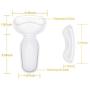 Heel Cushion Inserts, Reusable Soft Shoe Inserts Heel Cushion Pads Self-Adhesive Foot Care Protector Grips Liners Loose Shoes - Heel Pain Relief Bunion Callus Blisters- 6 Pairs( Clear)