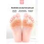 Ball of Foot Cushions Metatarsal Pads Silicone Forefeet Pad for Anti-rubbing and Pain Relief from Long-time Standing Elastic One Size for Men Women (1pcs incl. 5 white and 5 yellow pairs)