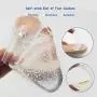 Gel Metatarsal Pads for Thong Sandals Flip-Flops, 2Pairs Forefoot Cushion Inserts, Ball of Foot Grip Pads for Metatarsal Support and Pain Relief, Anti-Slip