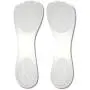 1Pair 3/4 Women Lady Girls Self Adhesive Silicone Gel Non Slip Comfortable Shoe Insoles High Heel Shoe Cushion Inserts Pads Comfortable Metatarsal Pad for Pain Relieve(Clear)