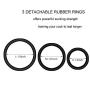 Male Masturbators Cup Pocket Pussy with Penis Rings Set Realistic Vagina Sleeve Strong Sucking Masturbation Stroker Adult Sex Toy for Men
