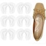 Gel Arch Support Cushions for Men & Women, Shoe Insoles for Flat Feet, Reusable Arch Inserts for Plantar Fasciitis, Adhesive Arch Pad for Relieve Pressure and Feet Pain
