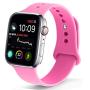 NUKELOLO Sport Band Compatible with Apple Watch 38MM 40MM 42MM 44MM,Soft Silicone Replacement Strap Compatible for Apple Watch Series 5/4/3/2/1