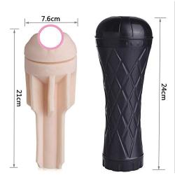 Mens T-Shirt Màsturbating Cup Beer Bottle Mug Adult Products Pleasure, Flesh Silicone Body Toy for Men Enhancement Exercise