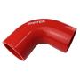 Ronteix Universal 4-Ply High Performance ID 2-1/2 Inch 90 Degree Elbow Coupler Silicone Hose (2.5(63MM), RED)