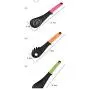 Kitchenware Utensils Set 6 Piece Premium Silicone Nylon Heat Resistant Non-Stick Cooking Professional Tools Built-in Stands