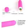 Mini Handheld Inserts Sounding Rod 10 Kinds of Vibration Mode Long Silicone Plug Vibrating Massager for Male