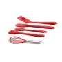 Silicone Kitchenware Set Of 5 Scraper Silicone Shovel Silicone Brush Egg Beater Silicone Baking Equipment