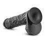 11.5" Extra Long Thick Realistic Dildo - Monster Cock and Balls Dong - Sex Toy for Women - Sex Toy for Adults (Black)