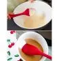 Kitchenware Utensils Set 5 Piece Silicone Heat Resistant Non-Stick Cooking Professional Spoon shovel Tools Red