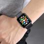 Pack 3 Compatible with Apple Watch Band 38mm 40mm 42mm 44mm Women Men, Soft Silicone Band Replacement for Apple iWatch Series 4, Series 3, Series 2, Series 1