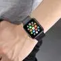 Pack 3 Compatible with Apple Watch Band 38mm 40mm 42mm 44mm Women Men, Soft Silicone Band Replacement for Apple iWatch Series 4, Series 3, Series 2, Series 1