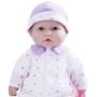 JC Toys, La Baby 16-inch Purple Washable Soft Baby Doll with Baby Doll Accessories - for Children 12 Months and Older, Designed by Berenguer