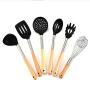 Silicone Kitchenware 6 Piece Set Nonstick Cookware Shovel Spoon Pasta Spoon Dust Kitchen Kitchenware