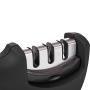 ZFF Sharpening Knife Sharpener Household Kitchenware Convenient and Safe For Stainless Steel Cutter Black 20×7.5cm
