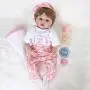 ENA Reborn Baby Doll Realistic Silicone Vinyl Baby 21 inch Weighted Soft Body Lifelike Doll Gift Set for Ages 3+