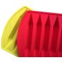CrayOn 4 Double Tipped, Triangular Silicone Crayon Molds (Makes 32 Recycled Crayons Total)