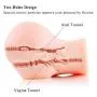Masturbating Pussy Realistic Pussy Masturbator 3D Silicone Sex Dolls Love Doll Masturbation with Vagina/Anus and Ass Masturbators Erotic Sex Toys for Men 3 KG