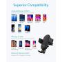 Anker Wireless Charger, PowerWave 7.5 Car Charger with Air Vent Phone Holder, 7.5W for iPhone 11, 11 Pro, 11 Pro Max, XS Max, XS, XR, X, 10W for Galaxy S10 S9 S8, Note 10 Note 9(No Car Charger)