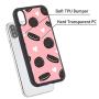 iPhone Xs Max Case,Flexible Soft TPU Cover Shell,Slim Silicone Black Rubber Non-Slip Durable Design Protective Phone Case for iPhone Xs Max -Biscuits