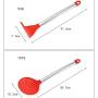 Stainless Steel Pipe Handle Silicone Kitchenware 8 Piece Set Cooking Spoon Shovel Kitchen Set Non-Stick Tool