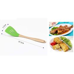 JunbosiKitchenware Silicone Spatula Nonstick Pan Spatula Silicone Kitchenware Set Cooking Pot Shovel High Temperature Silicone Kitchenware