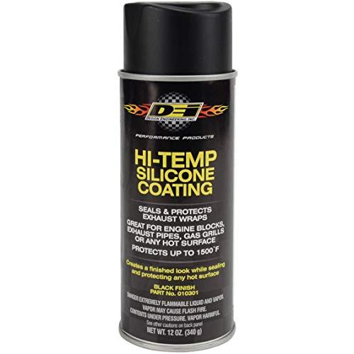 Design Engineering 010301 High-Temperature Silicone Coating Spray - Black