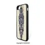 SCOCICI Non-Slip Drop Protection Smart Cell Phone Case Classical Baroque Vintage Design Print Victorian Style Brush Kitchenware Oriental Compatible with iPhone 8