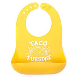 Bella Tunno Silicone Wonder Bib, Taco Tuesday