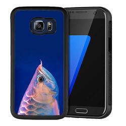 Samsung Galaxy S6 Case, Arowana Shock-Absorption TPU Rubber Bumper Samsung Galaxy S6 Case, Ultra Thin Slim Protective Cover for Samsung Galaxy S6-Black
