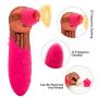 kangzl Six Toys for Women Thrusting Clǐtoris G%spót Sucking Women Nǐpple Vǐbrátors Body Stimulator Vibrate Adult Toys for Woman, Multi Frequency Licking Mode, Waterproof Mute USB Charging