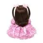 PURSUEBABY 20 Inch Real Life Reborn Girl Baby Dolls Soft Body Marissa Realistic Baby Reborn Toddler Dolls Girls with Long Brown Hair for Children Birthday & Christmas with Gift Box