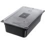 Carlisle 10202B03 StorPlus Full Size Food Pan, Polycarbonate, 6" Deep, Black