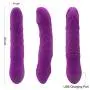 Powerful 7 Frequency Vibration 3 Rotating Massaging Toy for Women Silicone Big Finger Waterproof Rechargeable 8.5 Inch Big Size T-Shirt