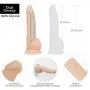 Naked Adduction 8 Inch Realistic Silicone Dildo with Suction Cup, Dual Density Dong, Beige Color Penis, Adult Sex Toy, Harness Compatible